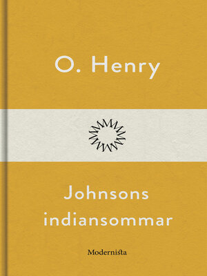 cover image of Johnsons indiansommar